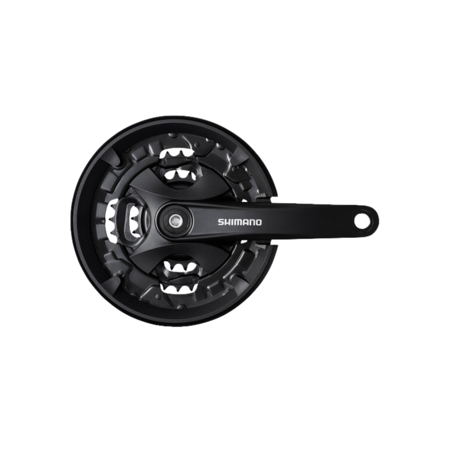 Shimano Fc-MT101-3 Front Crankset Altus 170mm 40-30-22 Black Chainline 50mm
