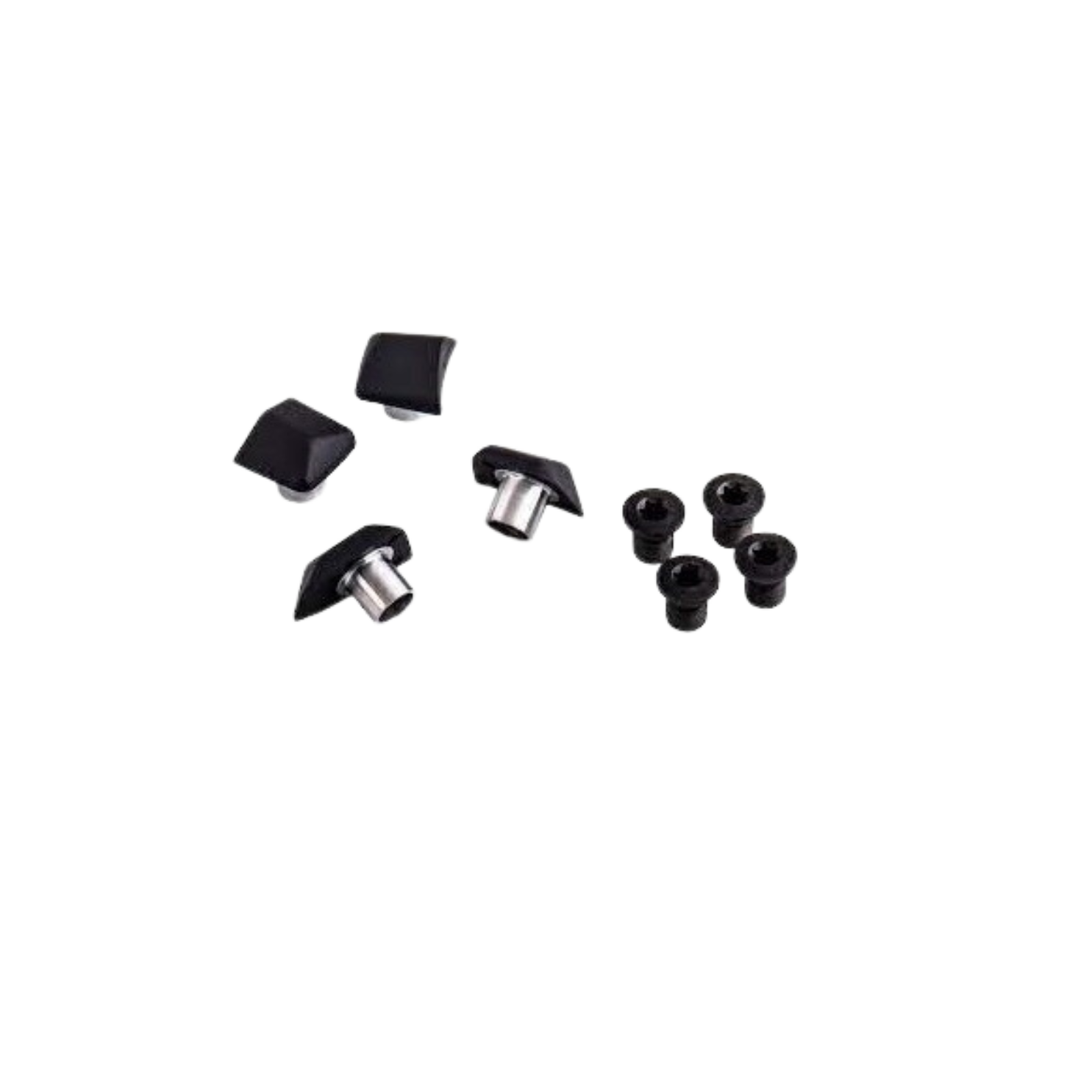 Shimano Fc-R8000 齿轮固定螺栓 M8x10.1 和螺母 4 件套，适用于 46T-36T