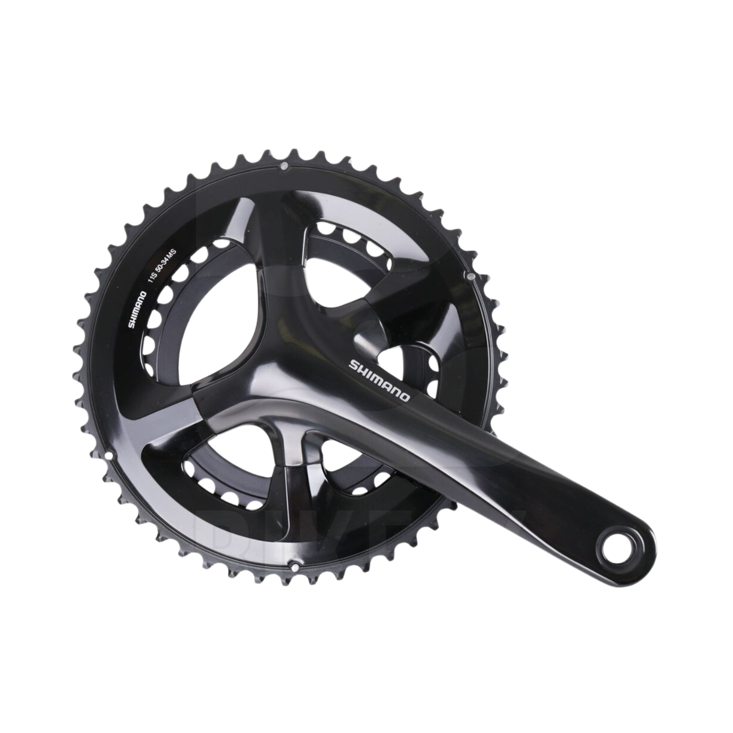 Shimano Fc-Rs510 Front Crankset 172.5mm 52-36T Black