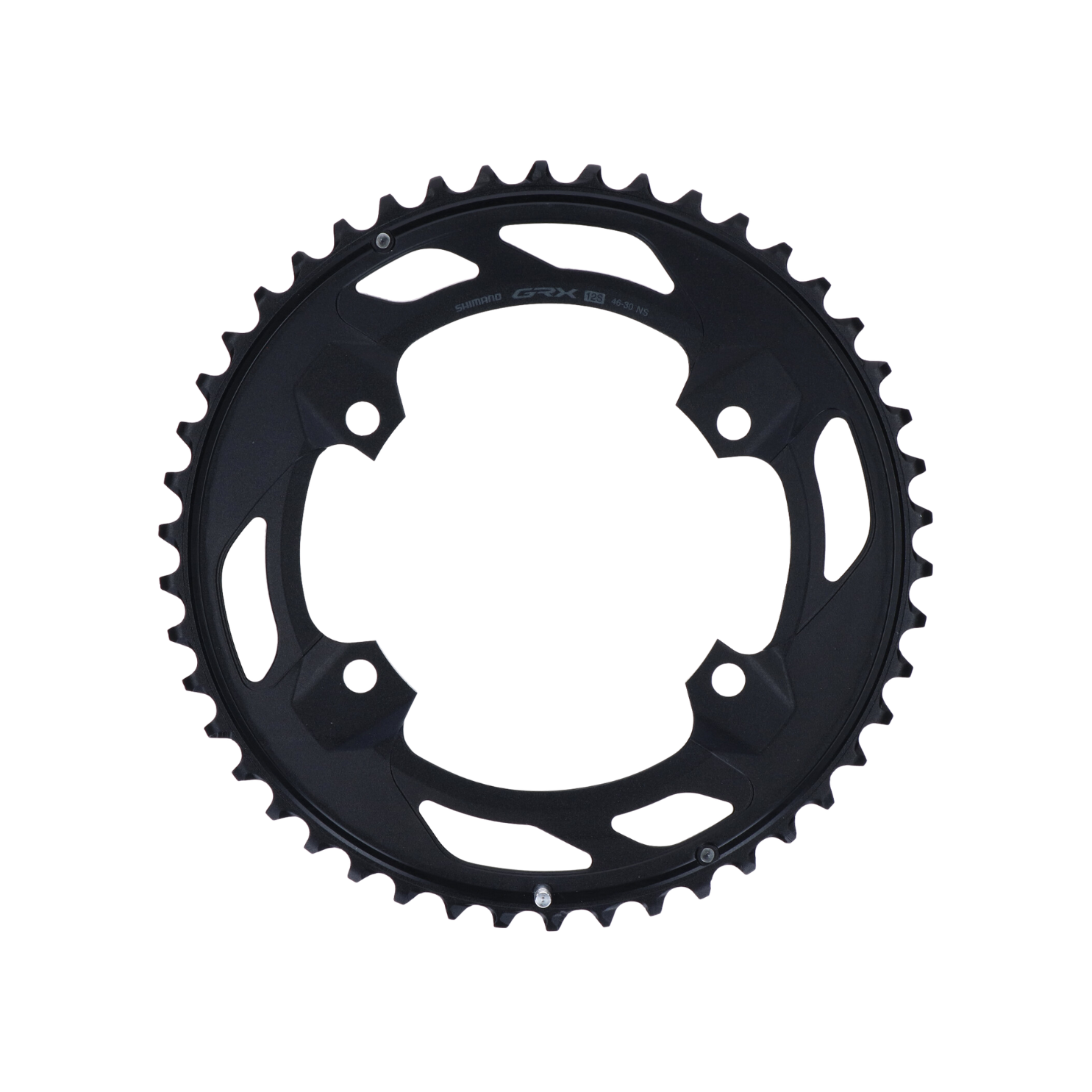 Shimano Fc-Rx610-2 链轮 46T-Ns 适用于 46-30T 12 速