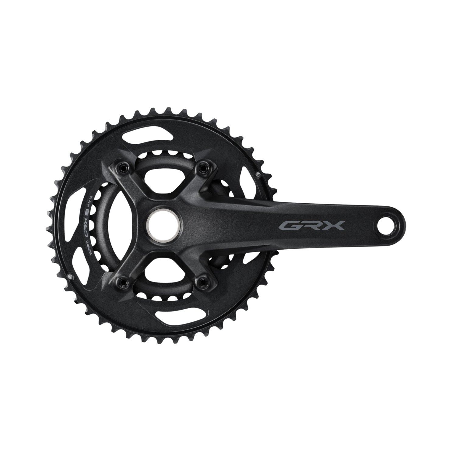 Shimano GRX FC-RX610 Front Crankset 46-30T 165mm