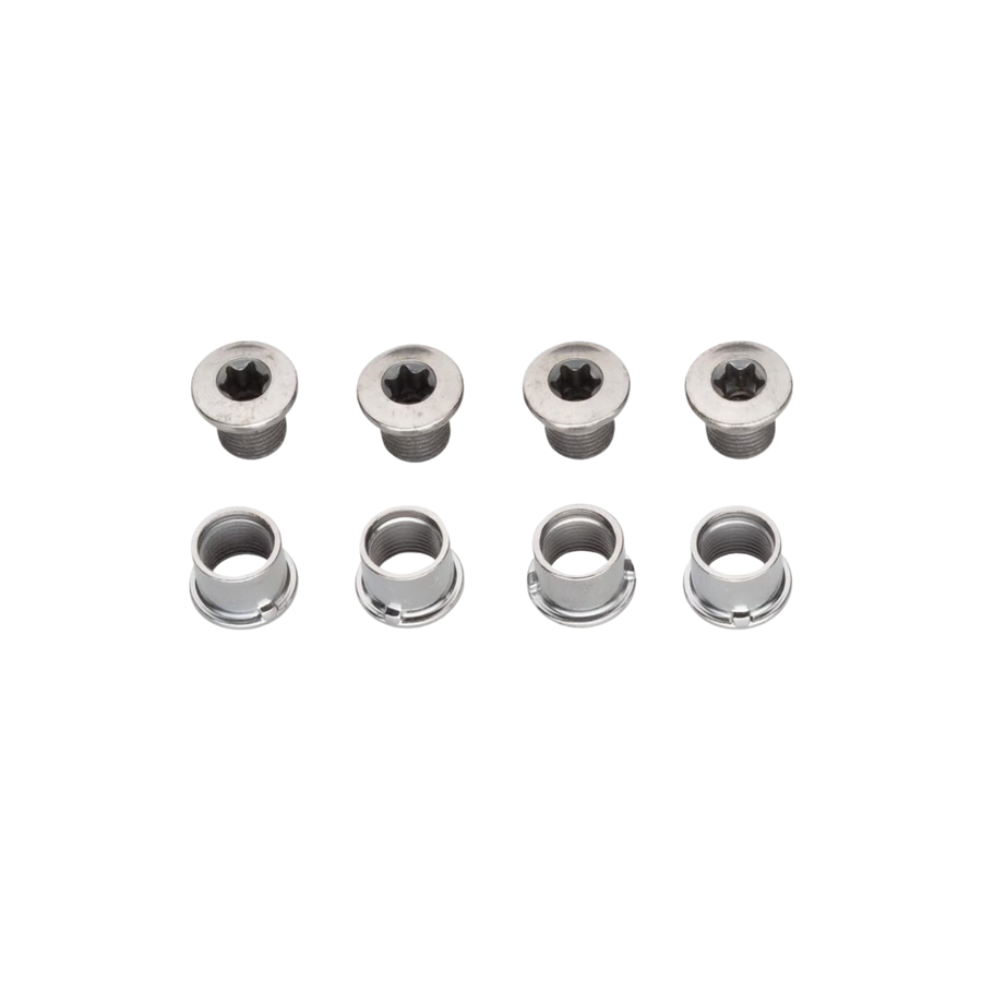 Shimano Fc-S500 Chainring Bolts 5Pc M8x8.5mm Silver