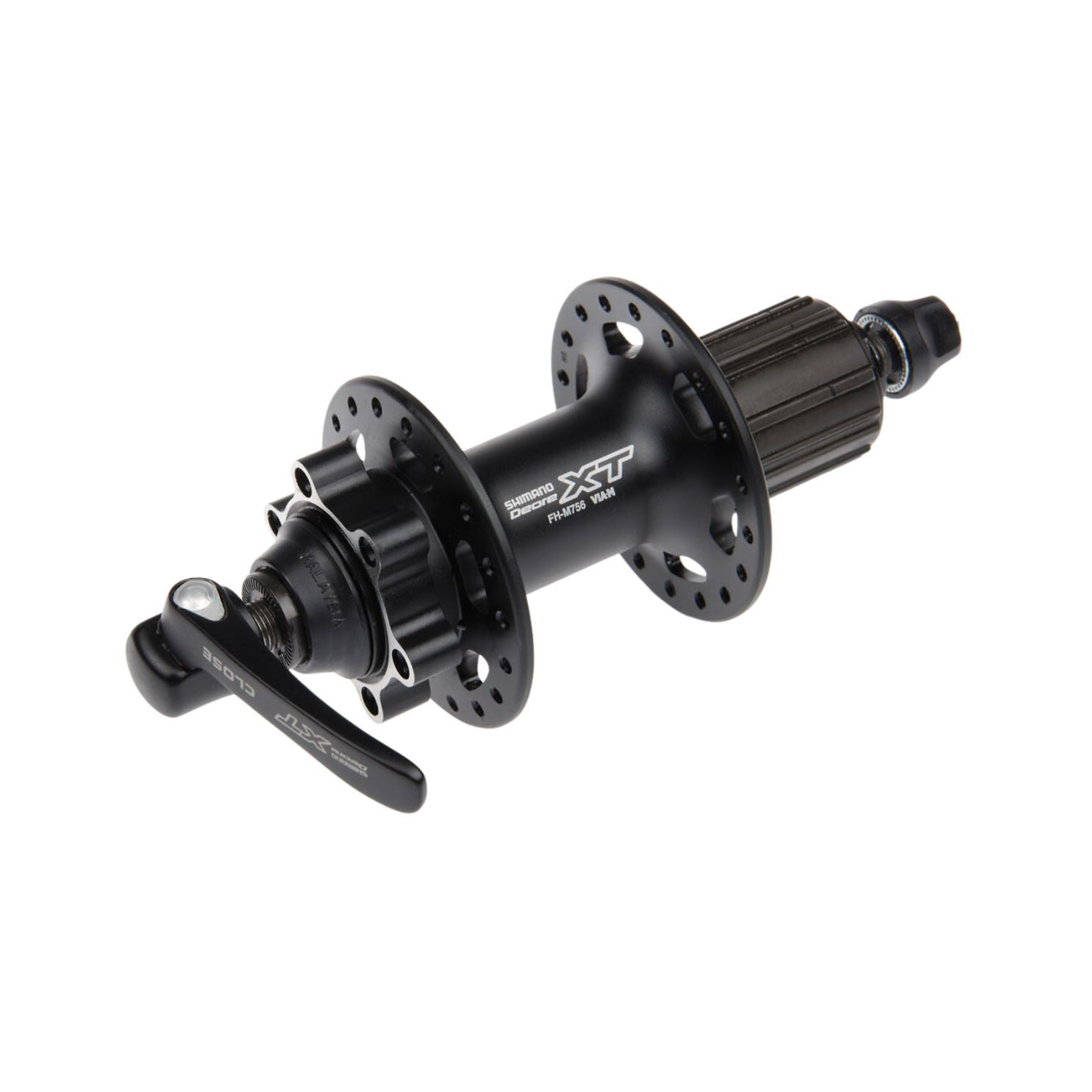 Shimano Fh-M756 Rear Freehub Xt 6-Bolt 32H Black