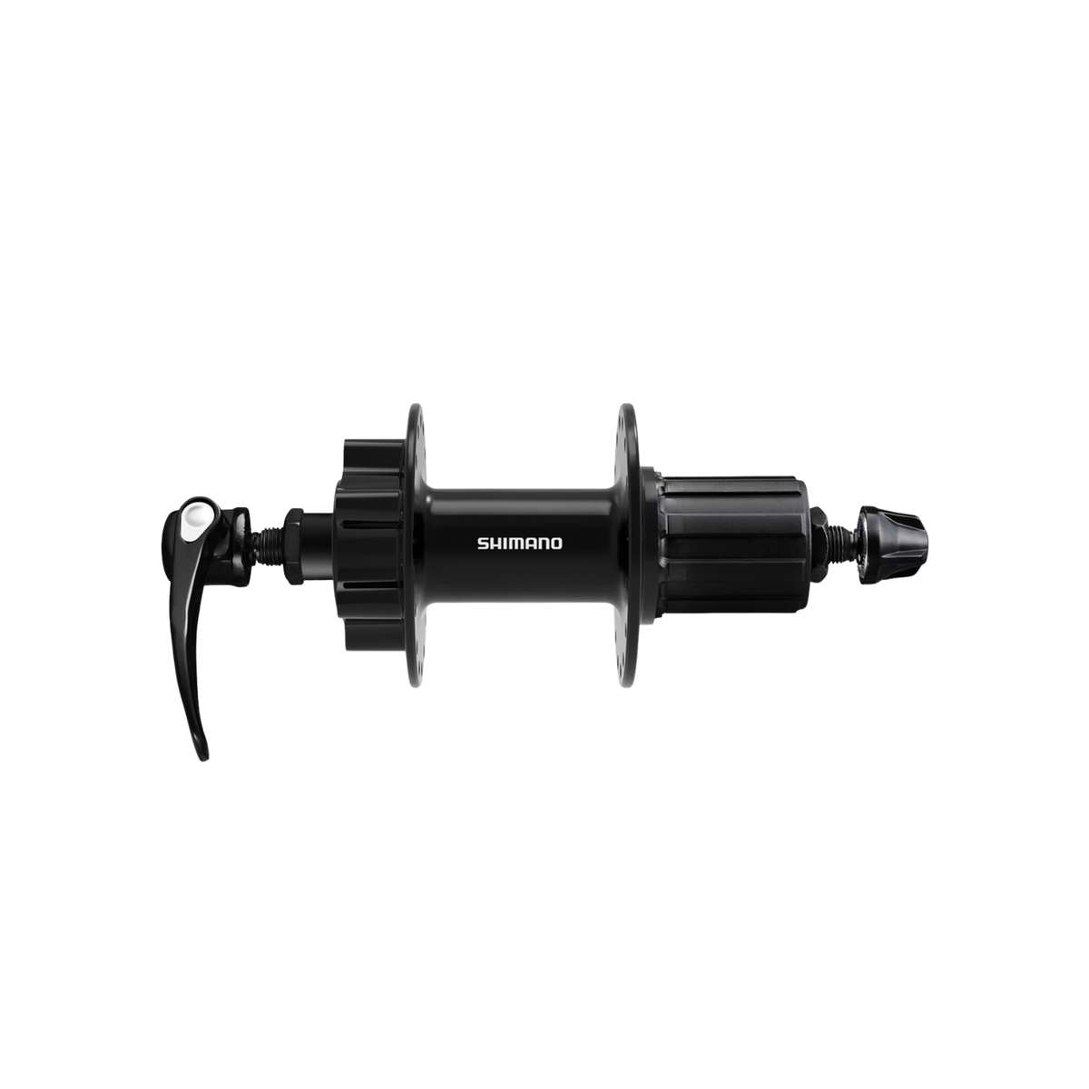 Shimano FH-QB400-HM Disc Brake 6-Bolt 32H Old 135mm QR 173mm Black