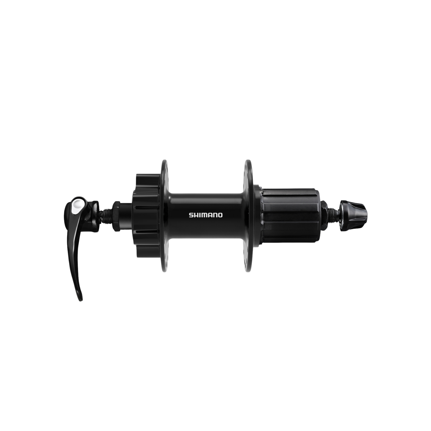 Shimano Fh-Qb400-Hm For Disc Brake 6 Bolt 32H Old:135Mm Qr:173Mm Black