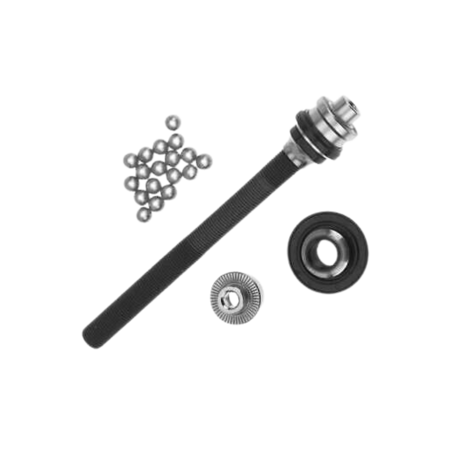 Shimano Fh-Tc500-Ms/Hm Complete Hub Axle