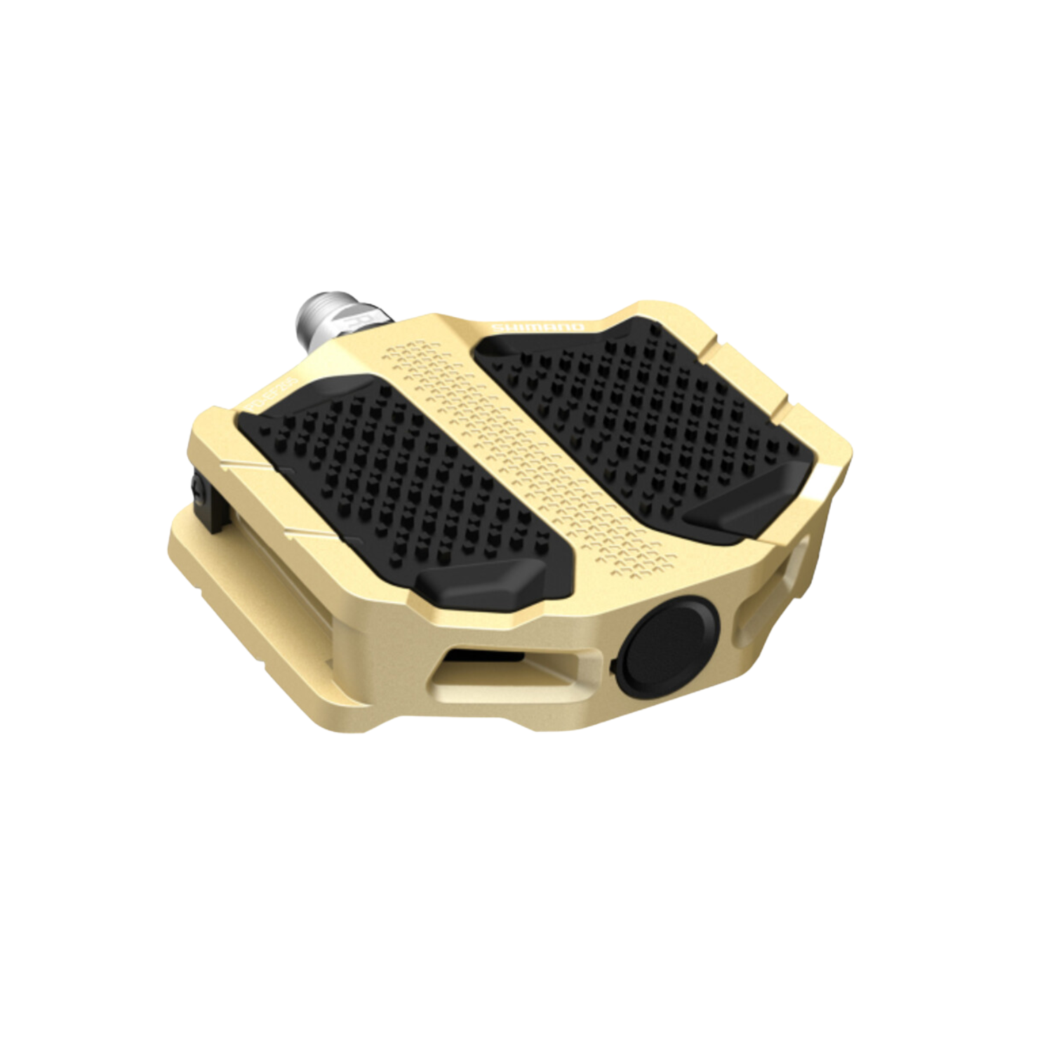 Shimano Pd-Ef205 Flat Platform Pedals Gold E-bike/Trekking/Urban w/Resin Plate
