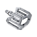 Shimano PD-GR500 Flat Platform Pedals Silver Trail / All Mountain