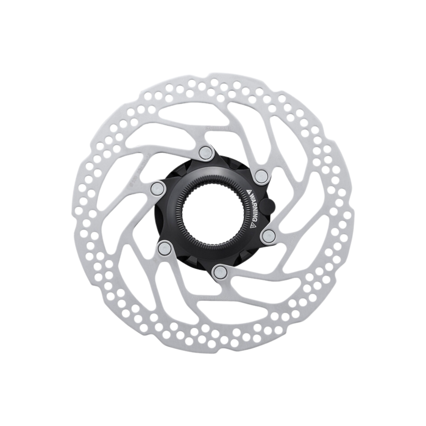 Shimano XT RT-EM300 Disc Rotor 203mm W/ Lock Ring Internal And External Serration
