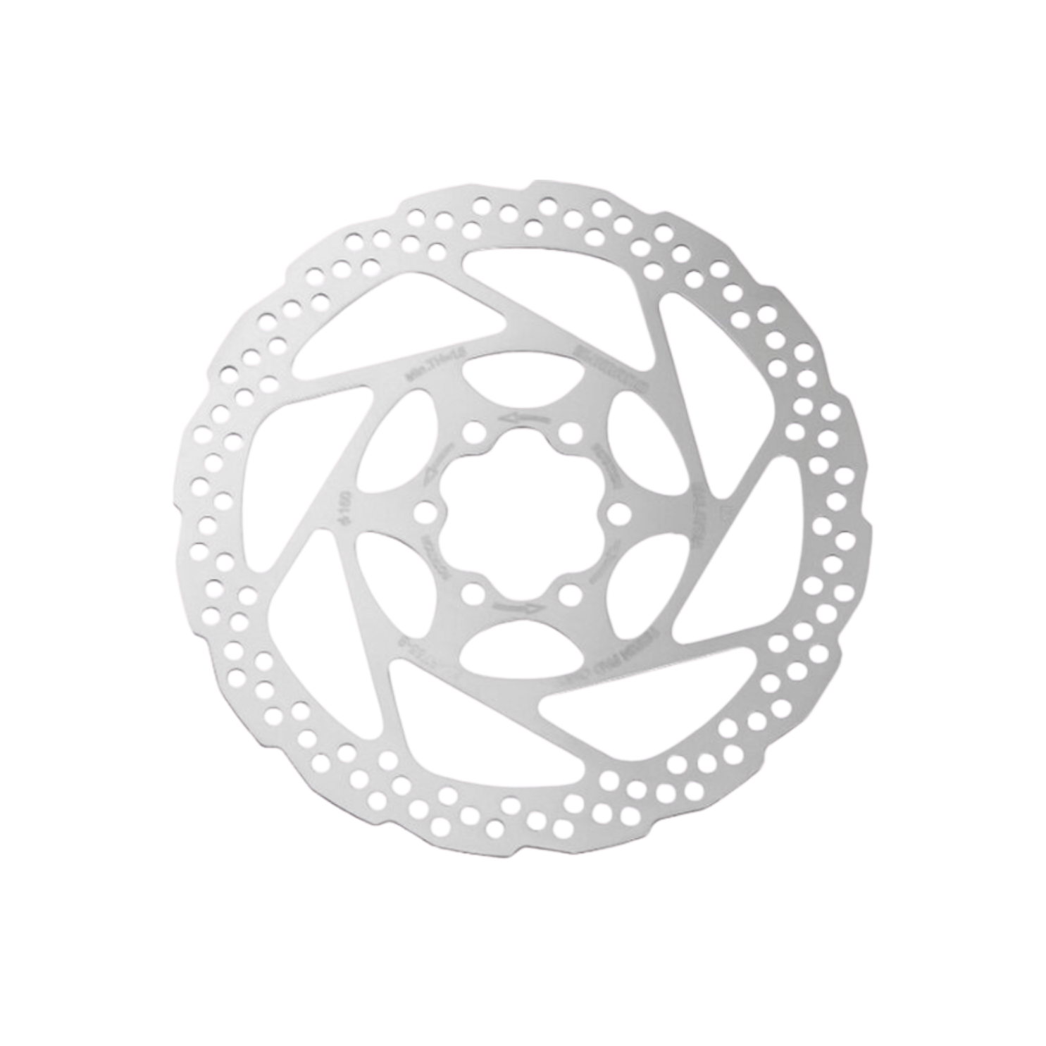 Shimano Deore SM-RT56 Disc Rotor 180mm 6-Bolt For Resin Pad