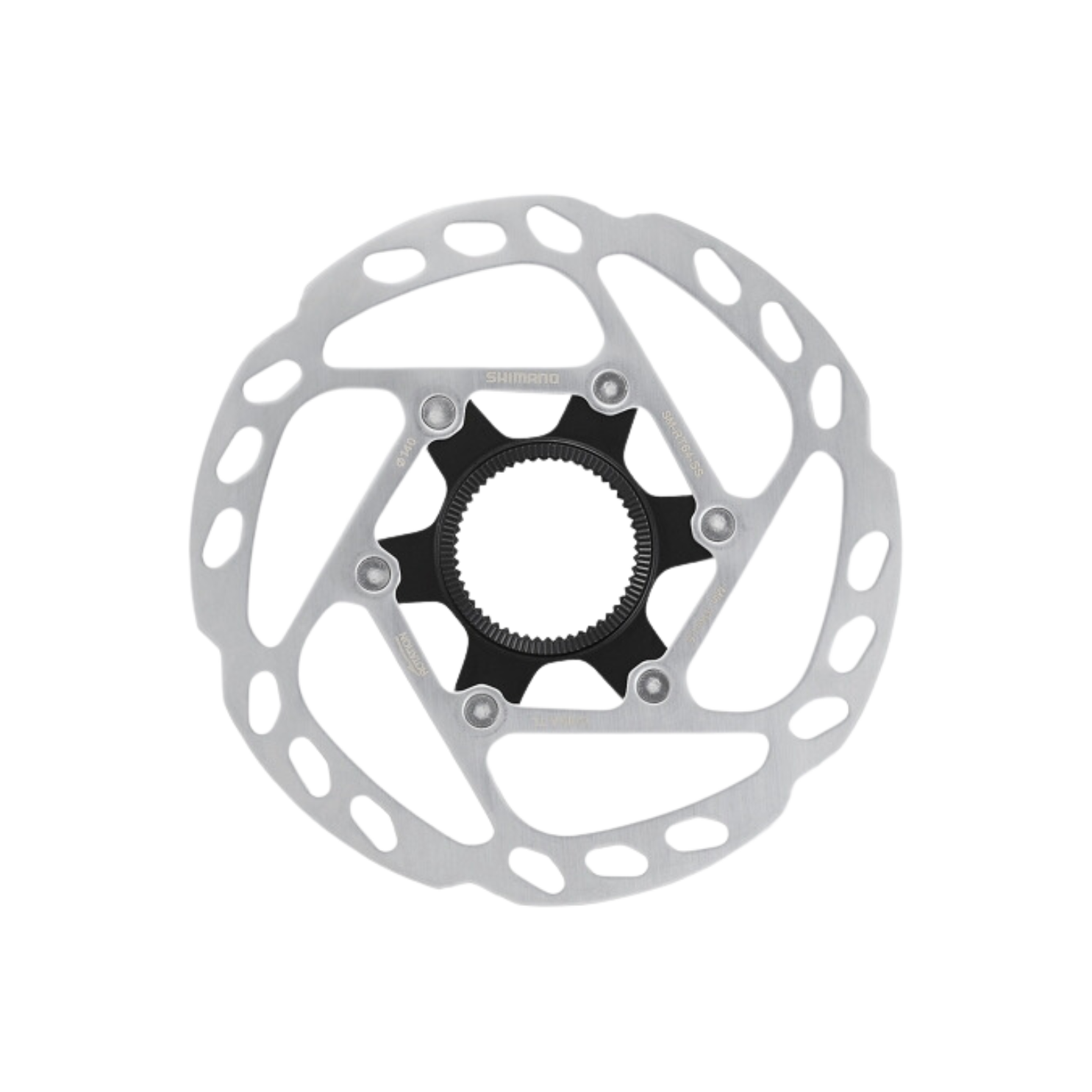 Shimano Sm-Rt64 M 盘式转子 180 毫米 Deore 中心锁内齿带磁铁