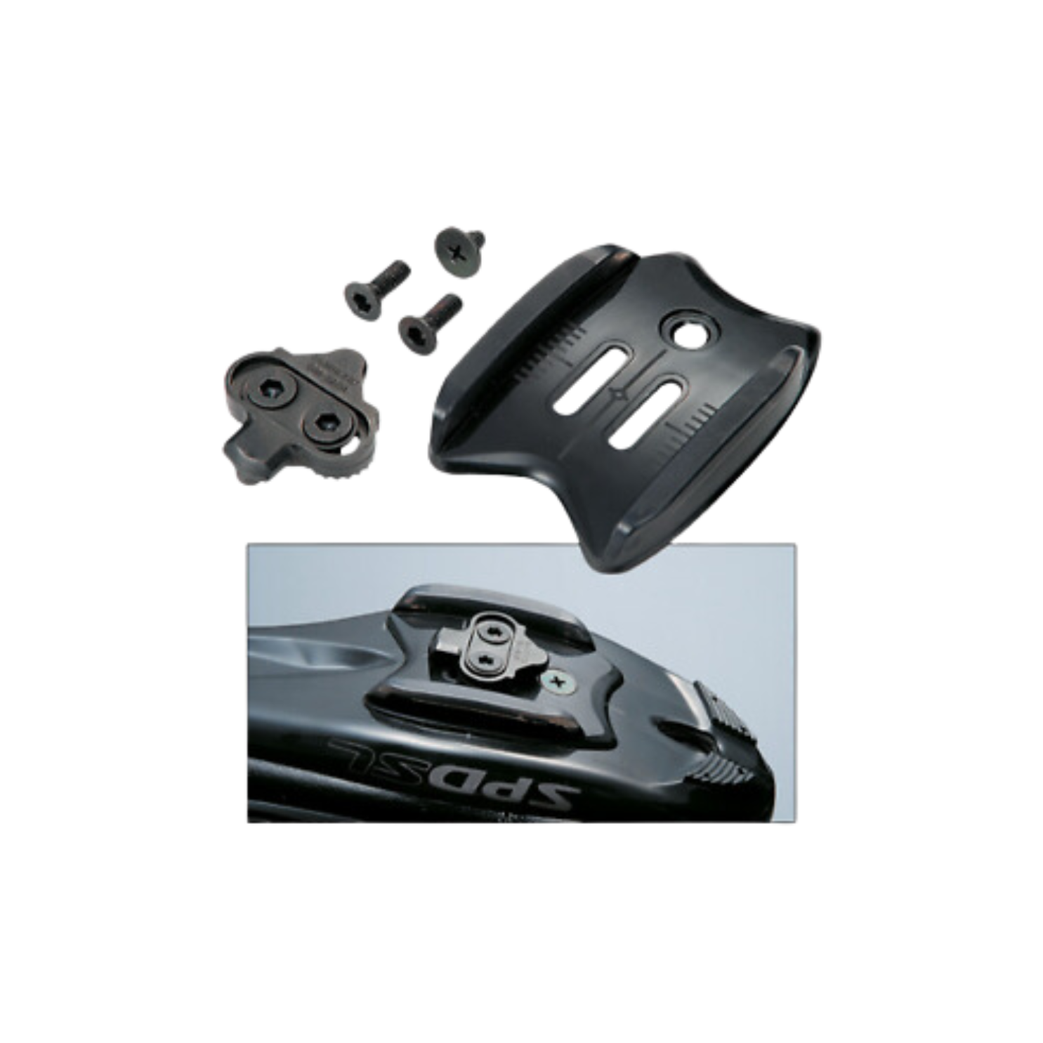 Shimano Sm-Sh40 浮筒适配器公路外底至 Spd