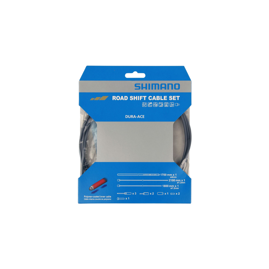 Shimano St-9000 Shift Cable Set High-Tech Grey Polymer-Coated