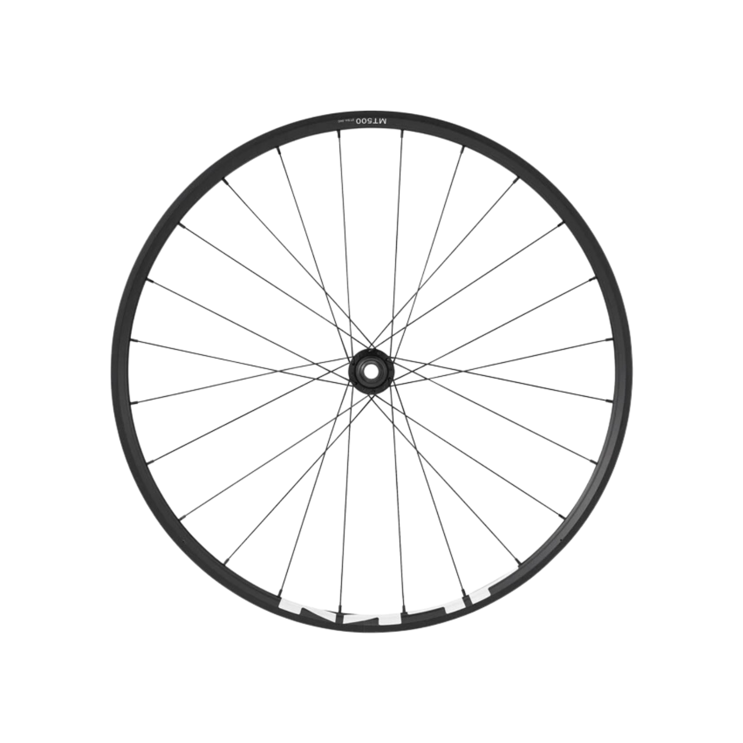 Shimano Wh-MT500 前轮 - 29er 黑色 Qr 中心锁