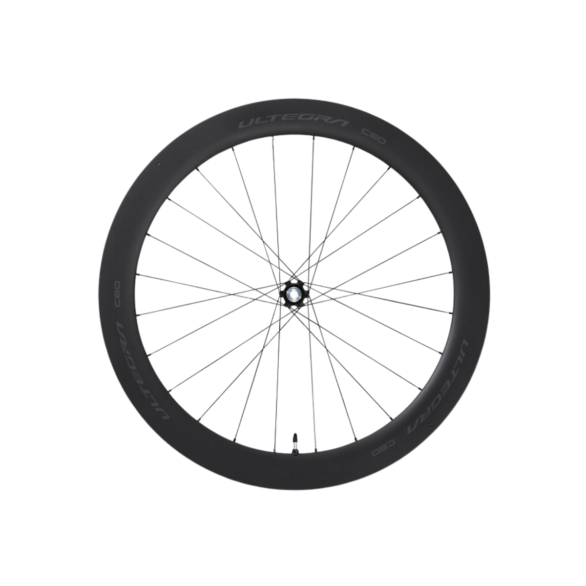 Shimano Ultegra WH-R8170-C60-TL Front Wheel Carbon 60mm Clincher 12mm E-Thru Centerlock
