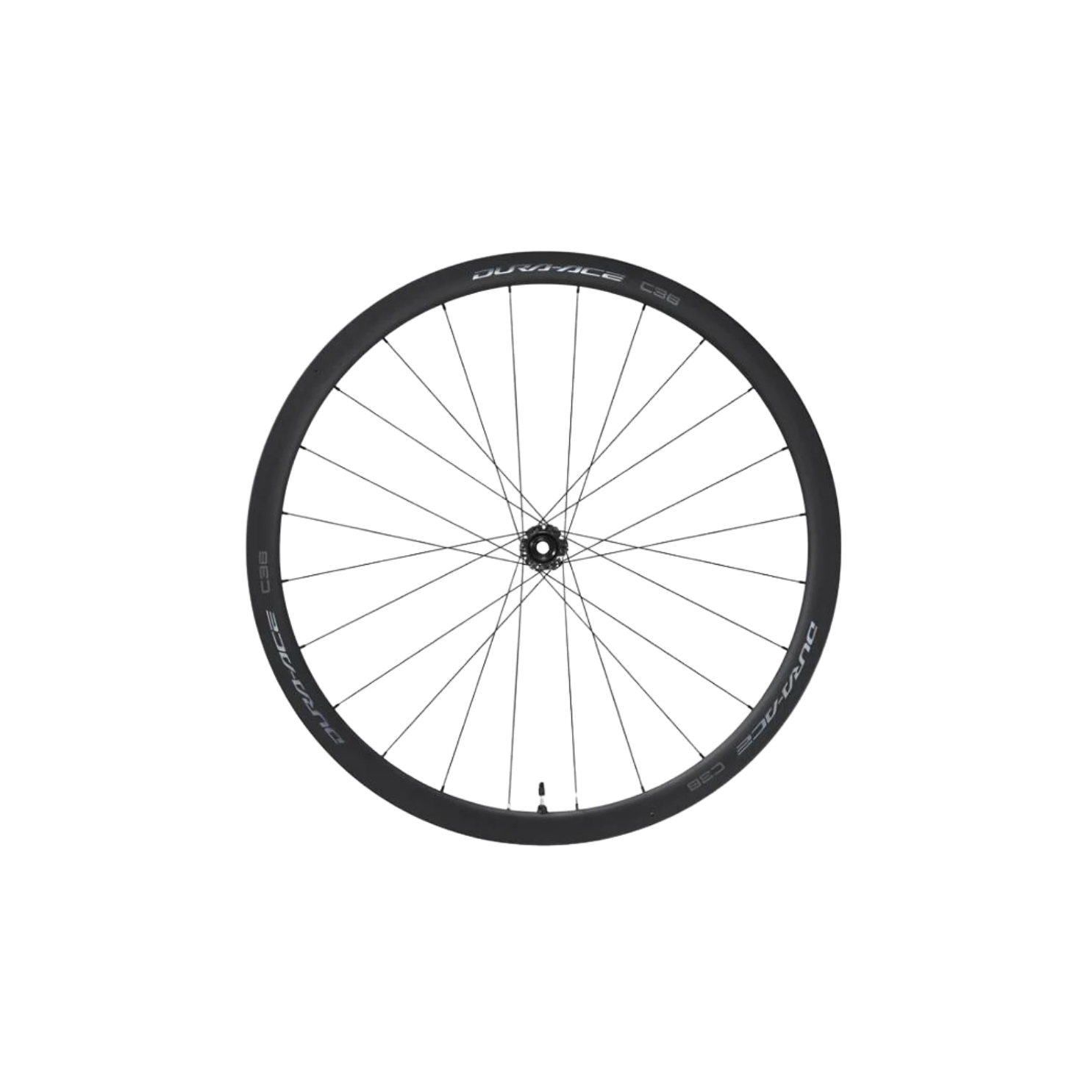 Shimano Wh-R9270-C36-Tl 前轮 Dura-Ace 碳纤维 36 毫米开口轮 12 毫米 E-thru 开口轮