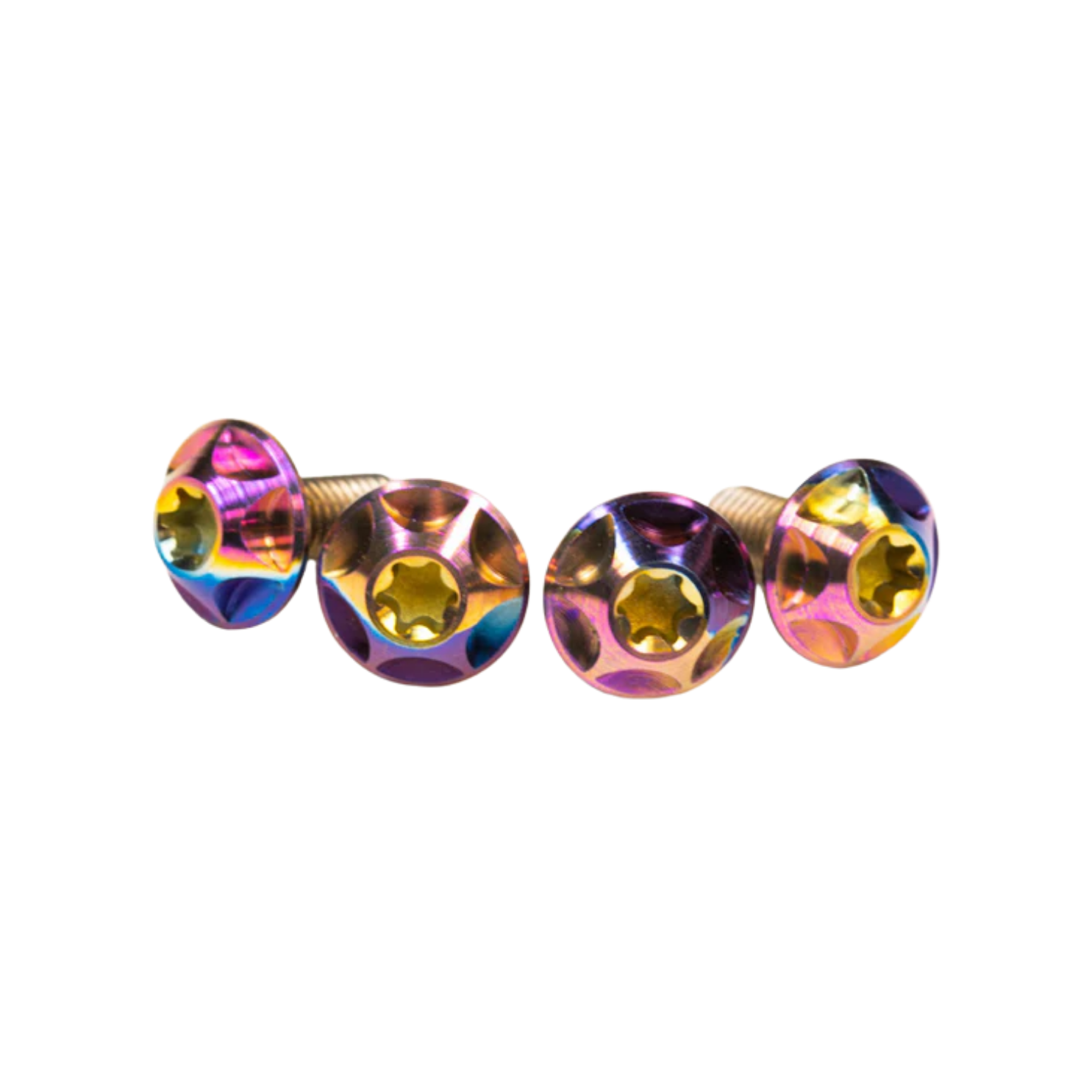 Silca Titanium Cage Bolts - Rainbow