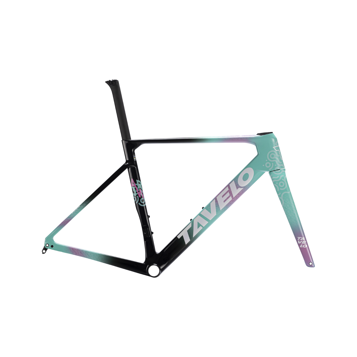 Tavelo AROW Race Frameset - Alpha Coral