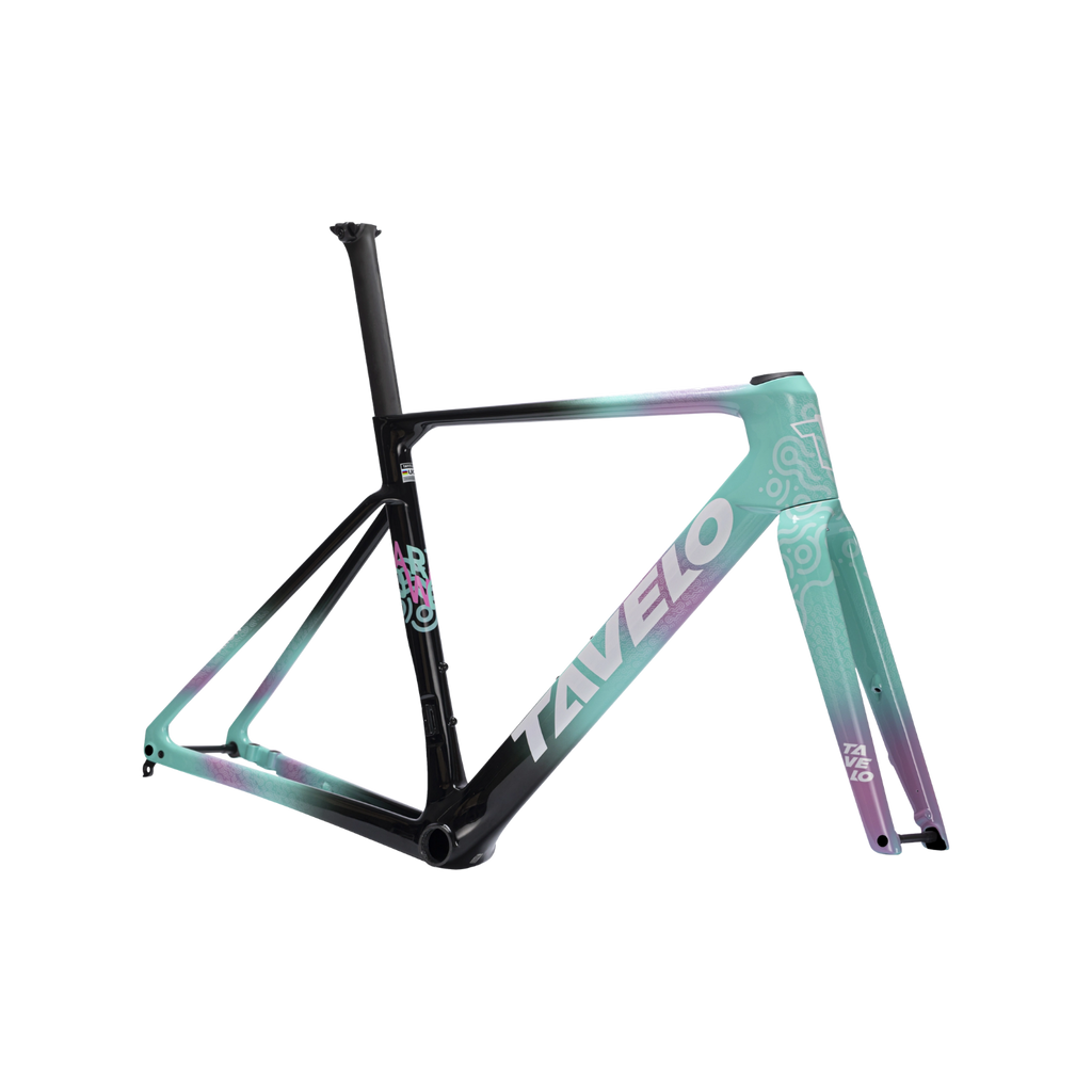 Tavelo AROW Race Frameset - Alpha Coral