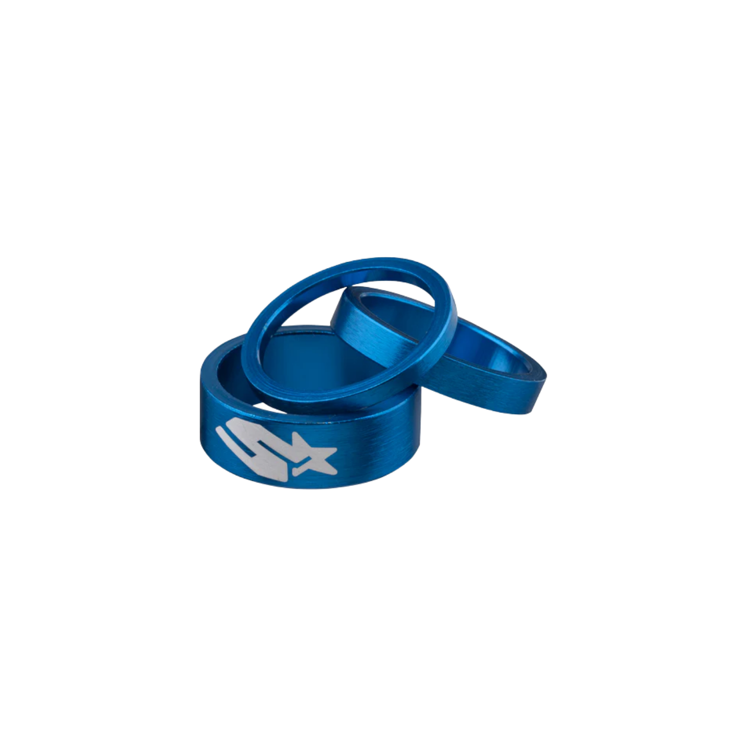 Spank Headset Spacer Kit - Blue