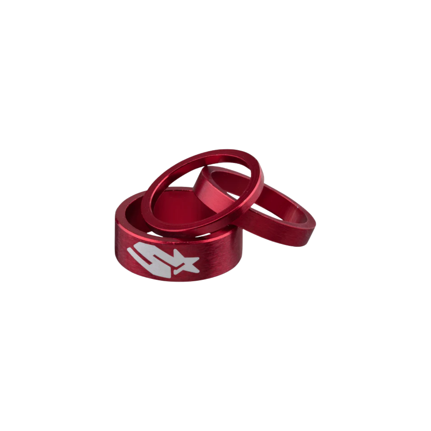 Spank Headset Spacer Kit - Red