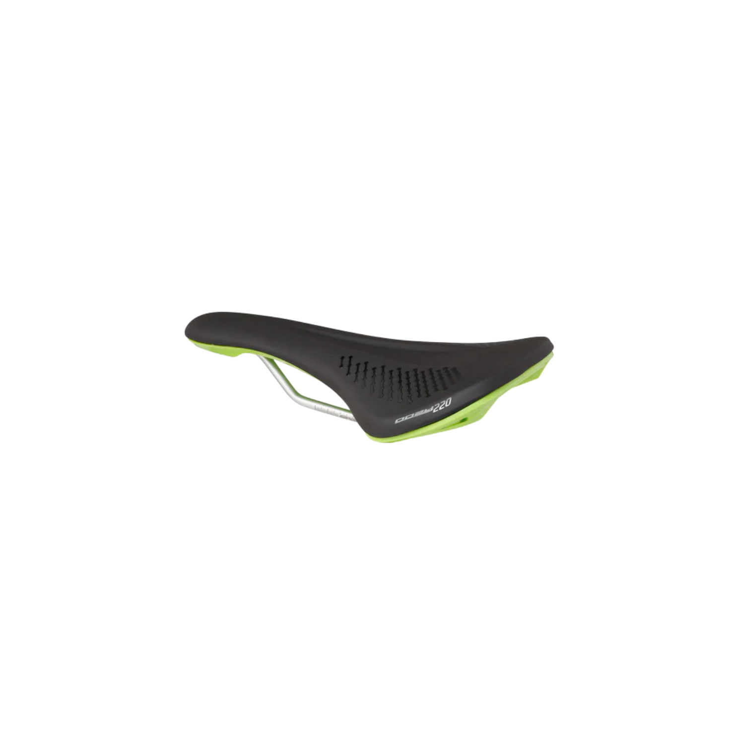 Spank Oozy 220 Saddle - Black/Green