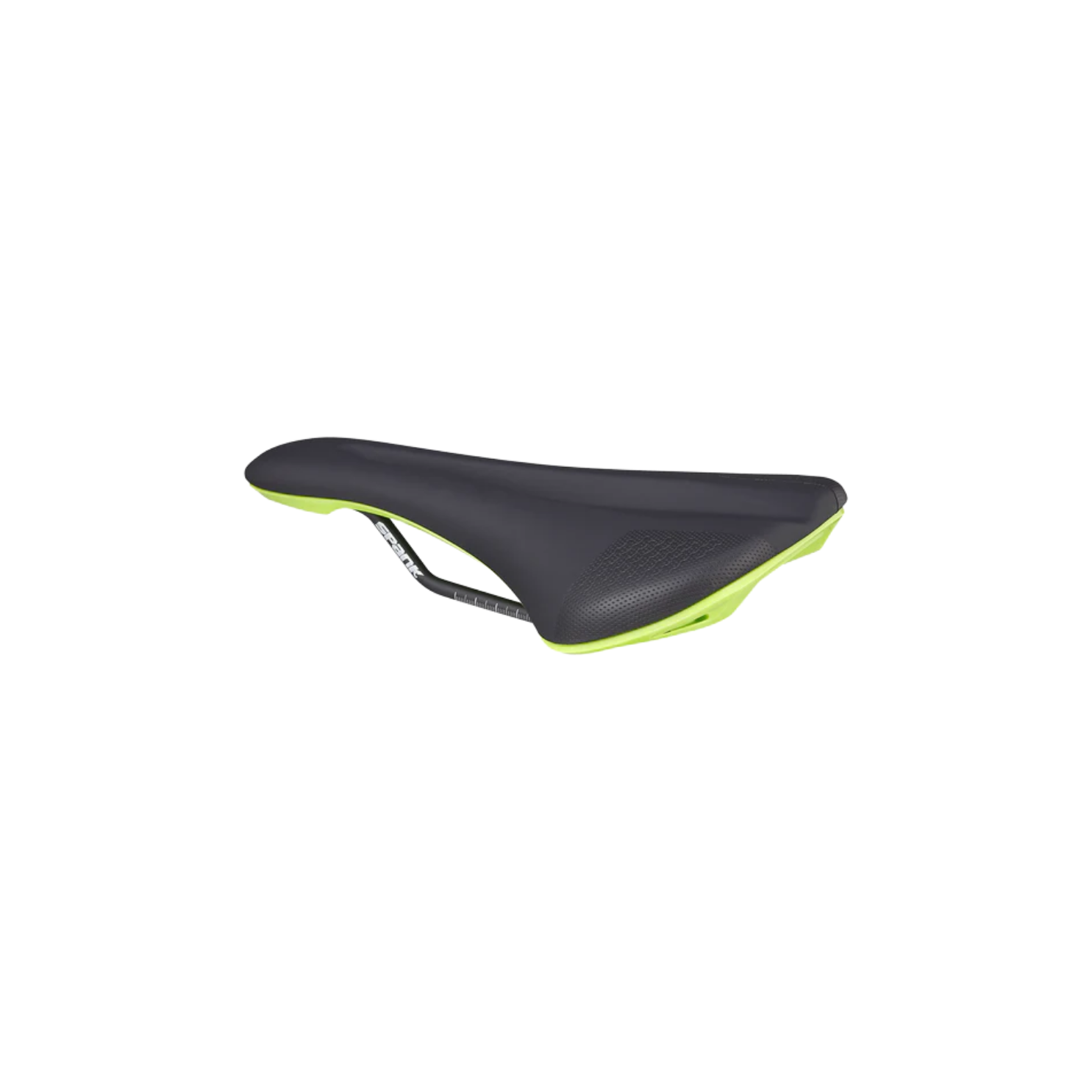 Spank Oozy 280 Saddle - Black/Green