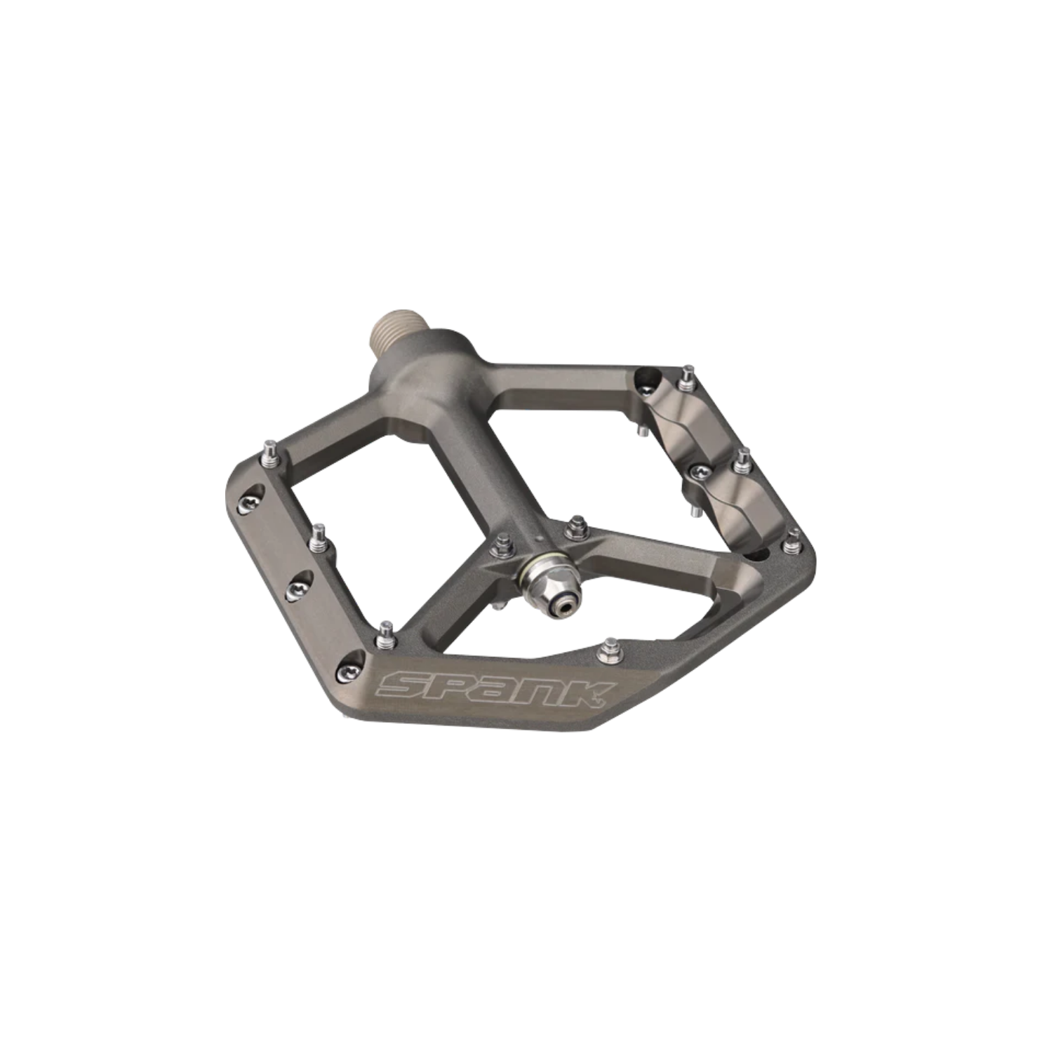 Spank Oozy Reboot Pedals - Gun Metal
