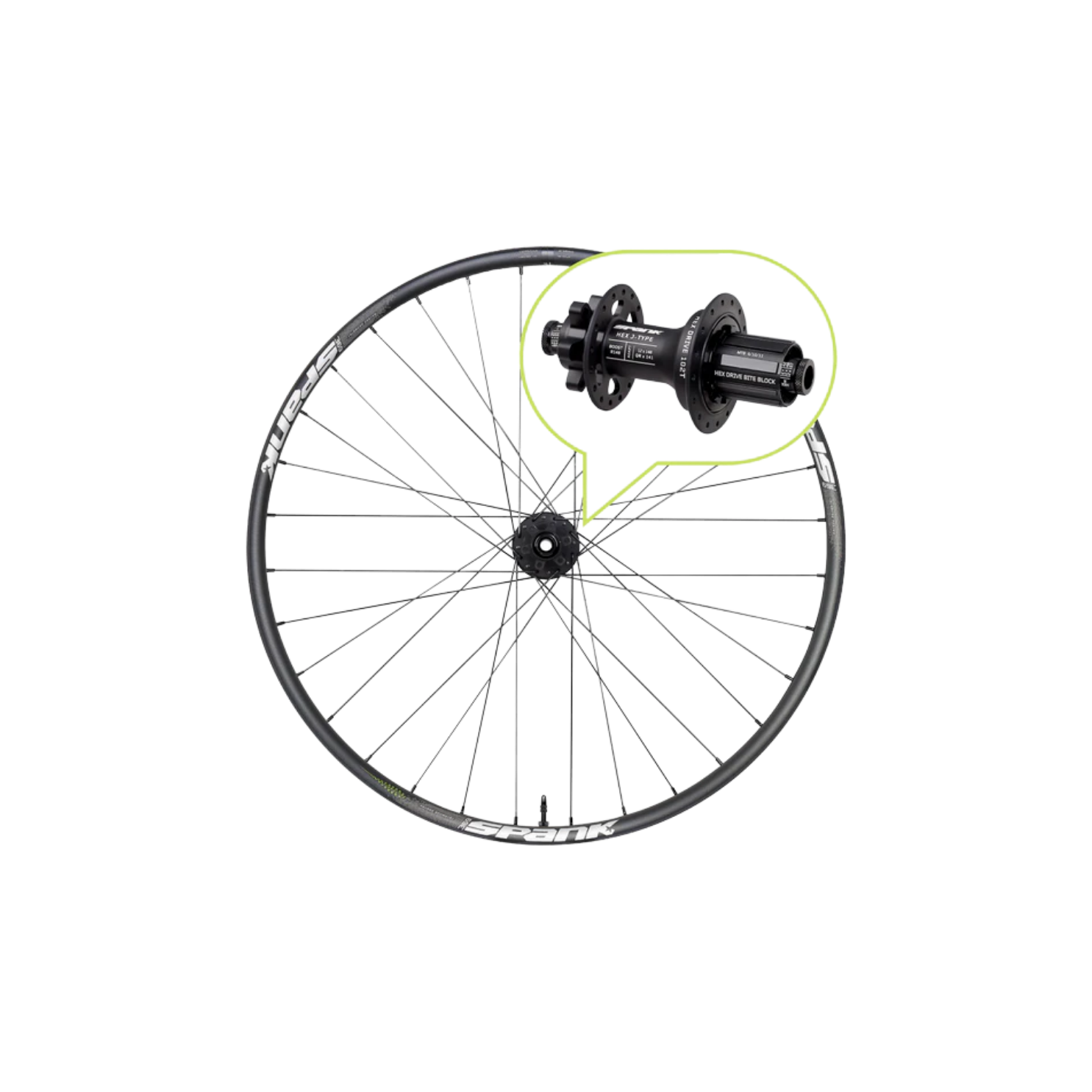 Spank Spike 369 Vibrocore 29" Wheels