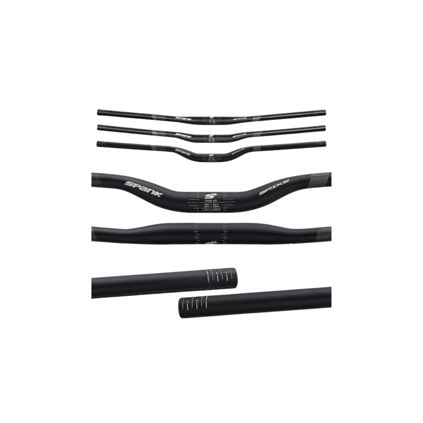 Spank Spike 800 Race Bar - Black/Grey
