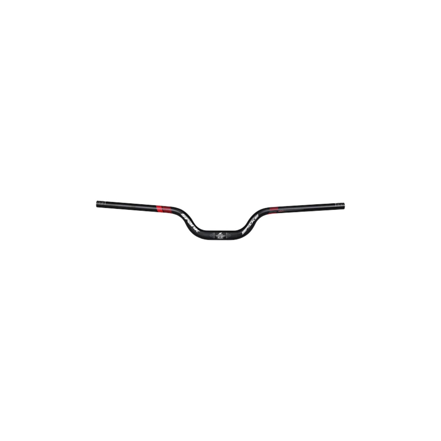 Spank Spike 800 Vibrocore Bar - Black/Red