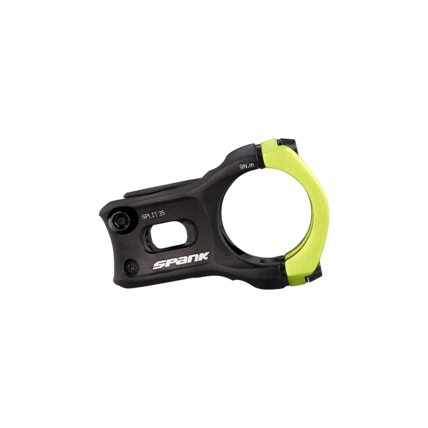 Spank Split 35 Stem - Green