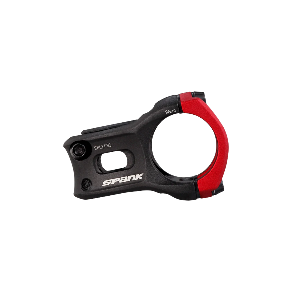 Spank Split 35 Stem - Red