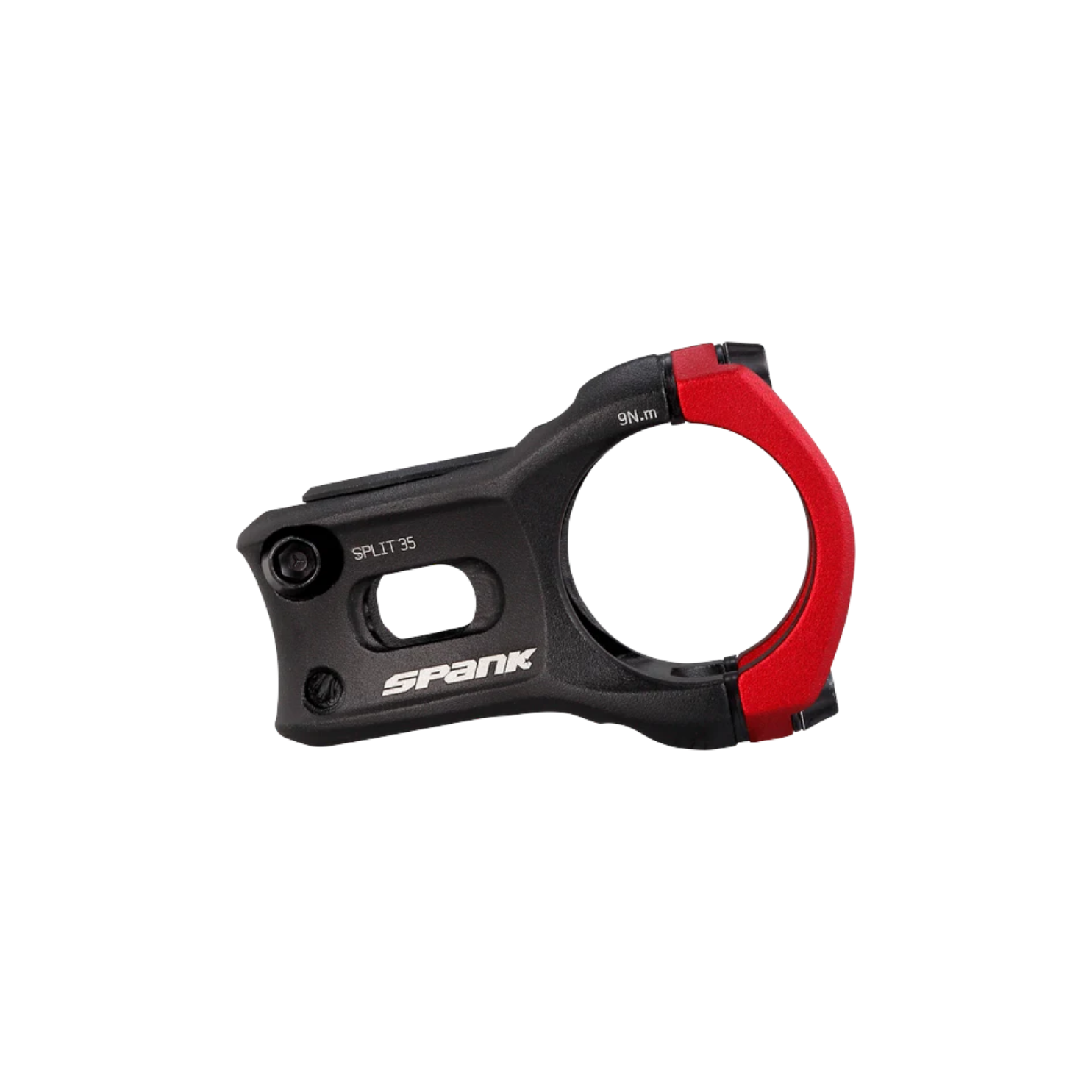 Spank Split 35 Stem - Red