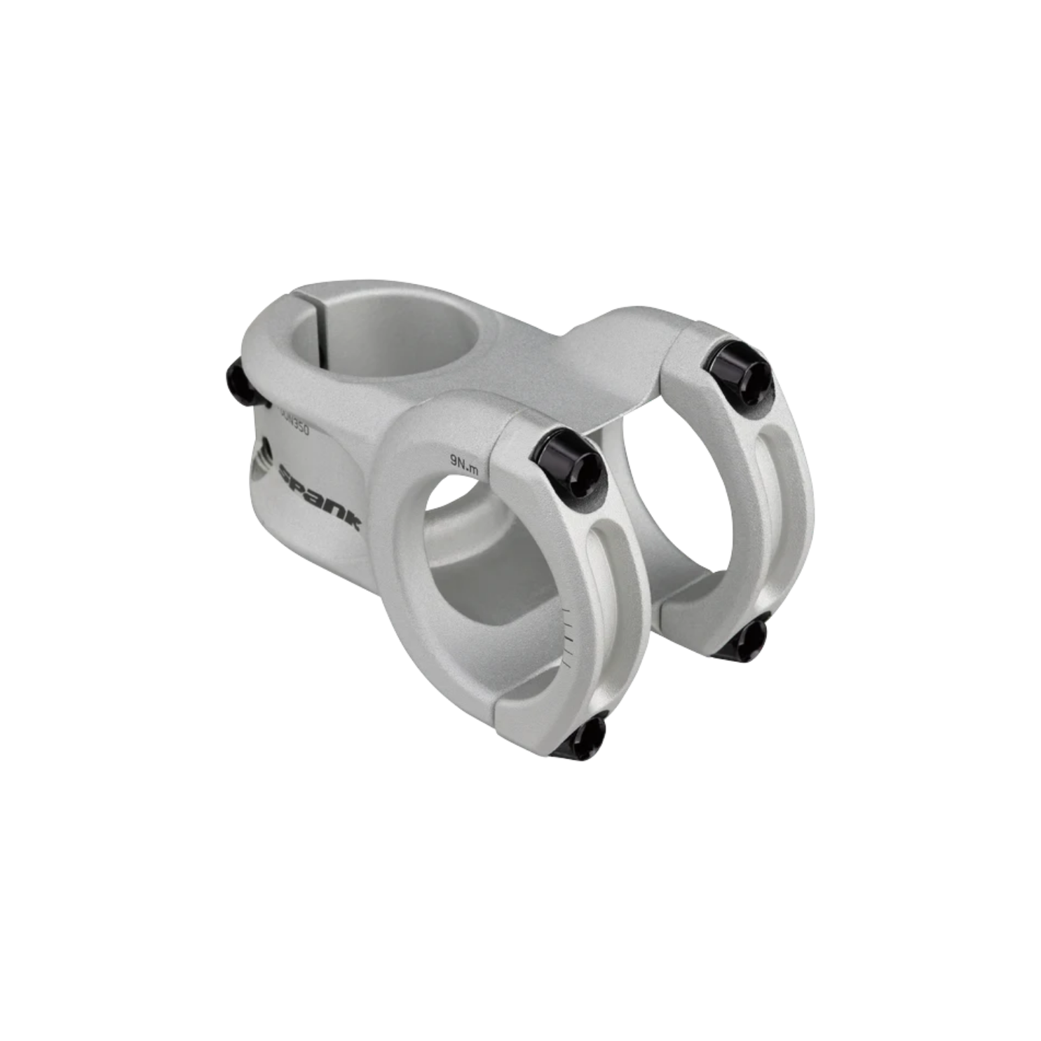 Spank Spoon 350 Stem - Raw Silver