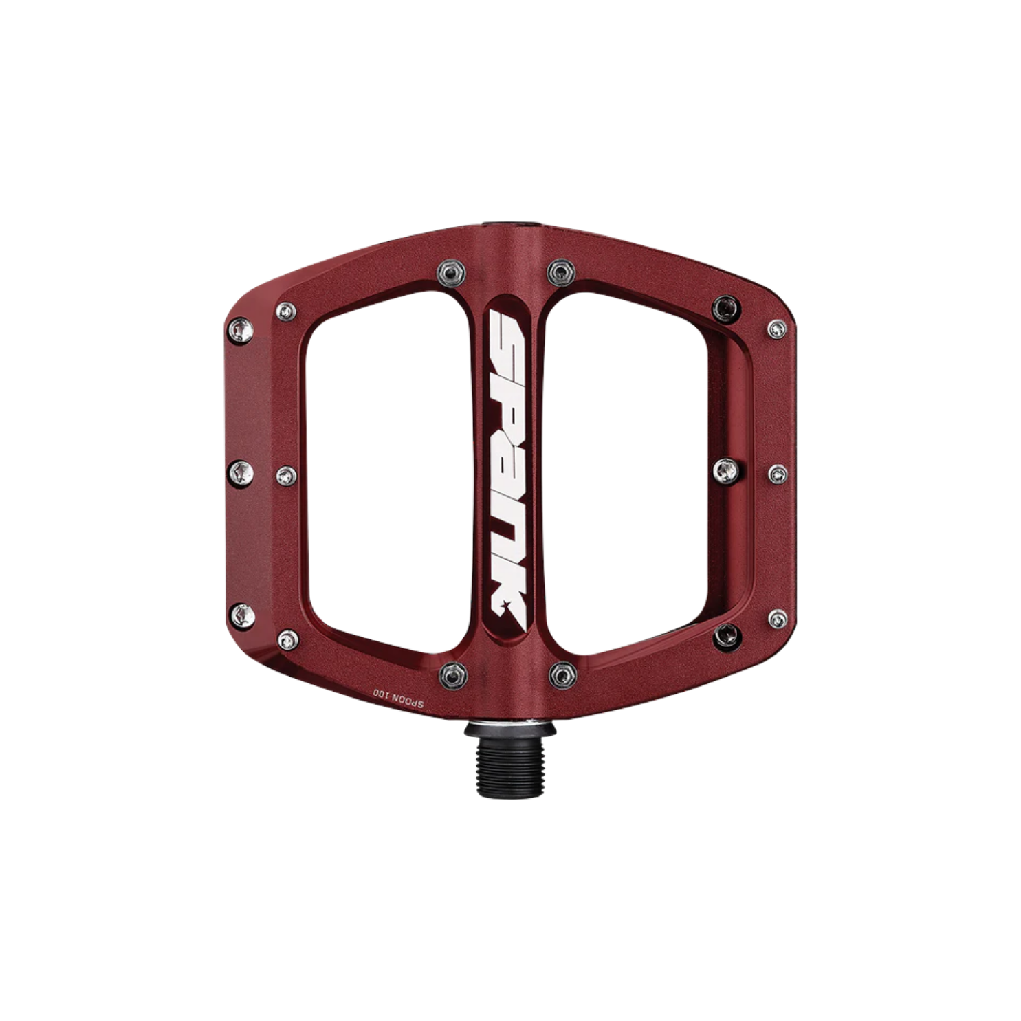 Spank Spoon Pedals - Red