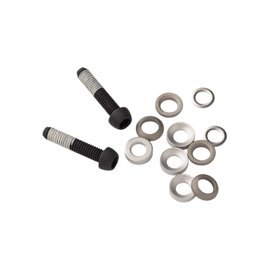 Sram Bracket Mounting Bolts Stainless T25 15mm 2 Piece Flat Mount