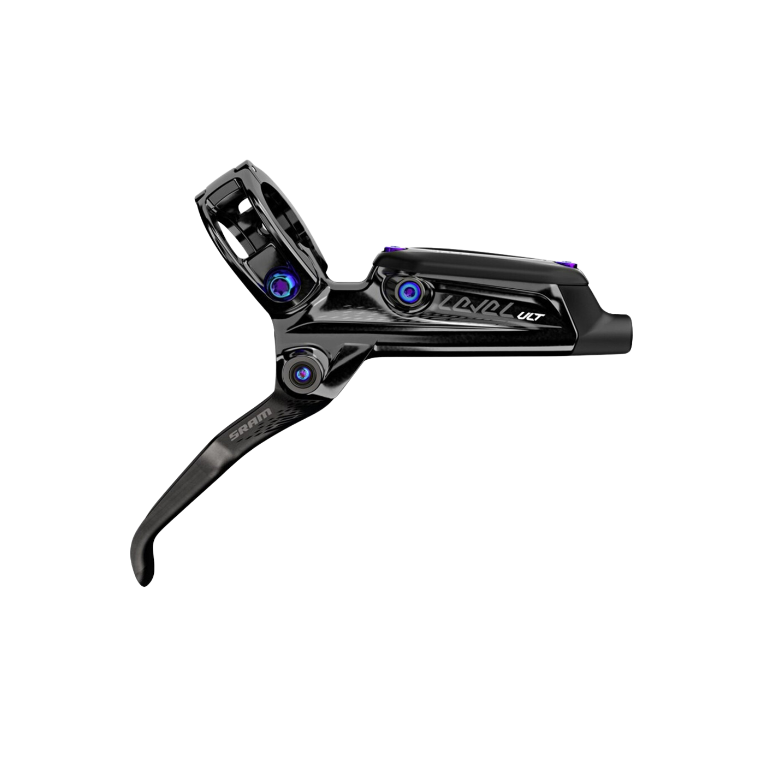 Sram 制动级别终极黑色阳极氧化后部 2000 毫米软管，带 Ti