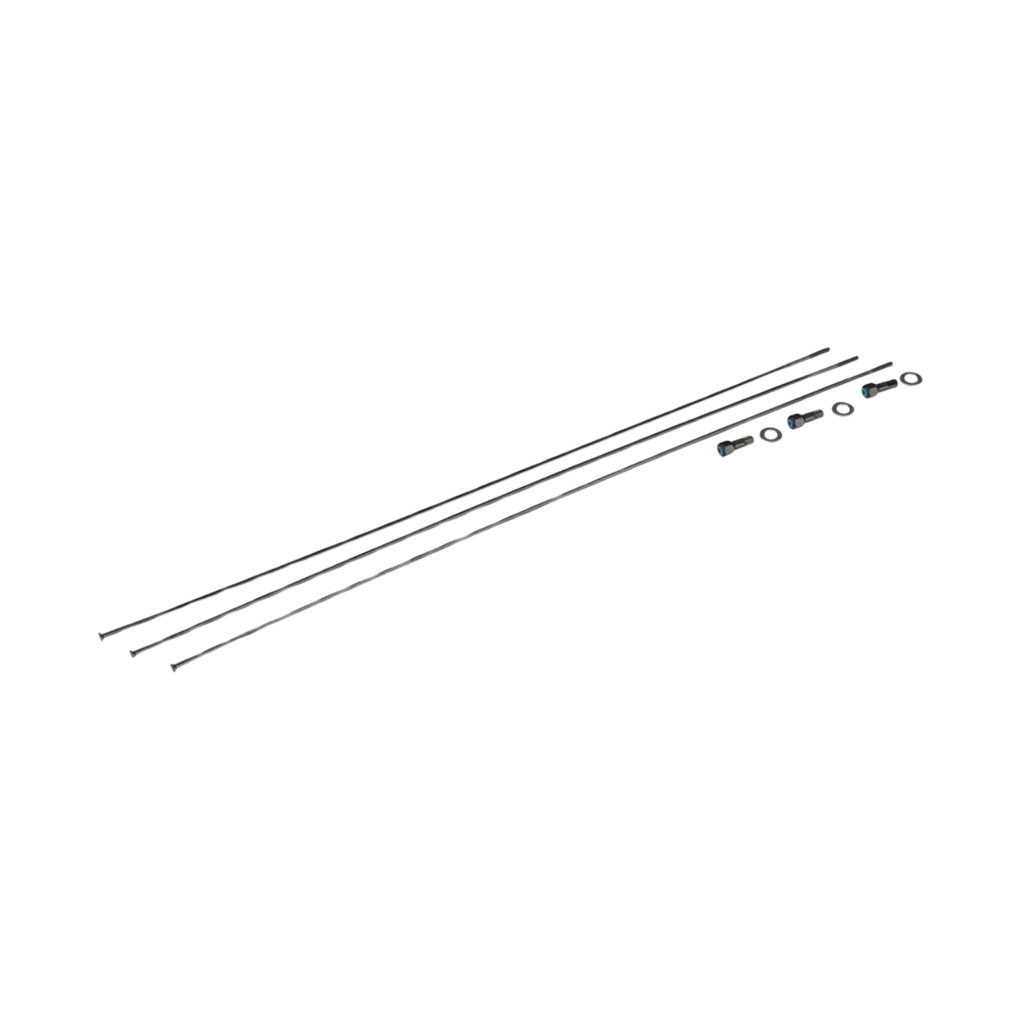 Sram CX Ray Spokes For External Nipples Quantity: 3 280mm Black