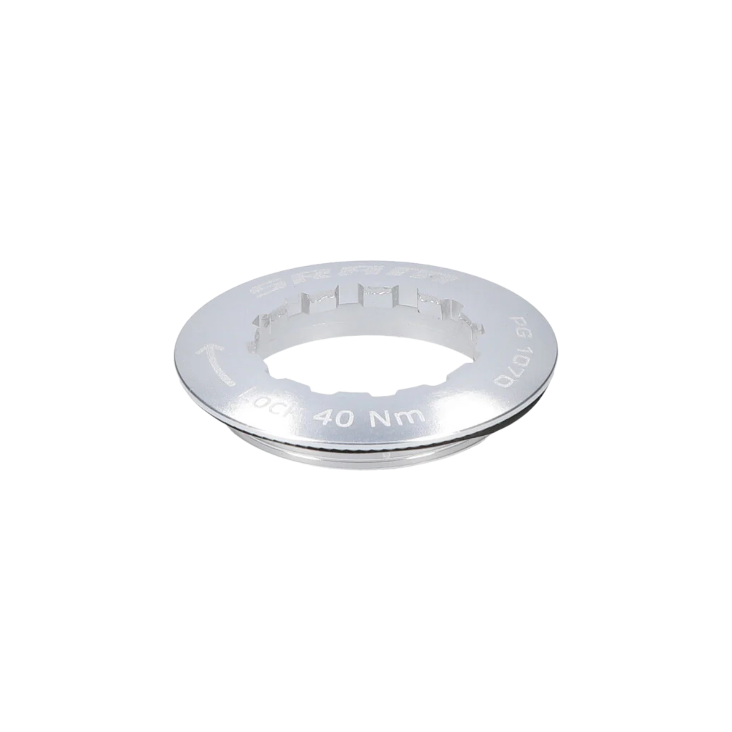 Sram Cassette Lockring - OpenGlide 1070 10sp Lockring, 12t (Silver)