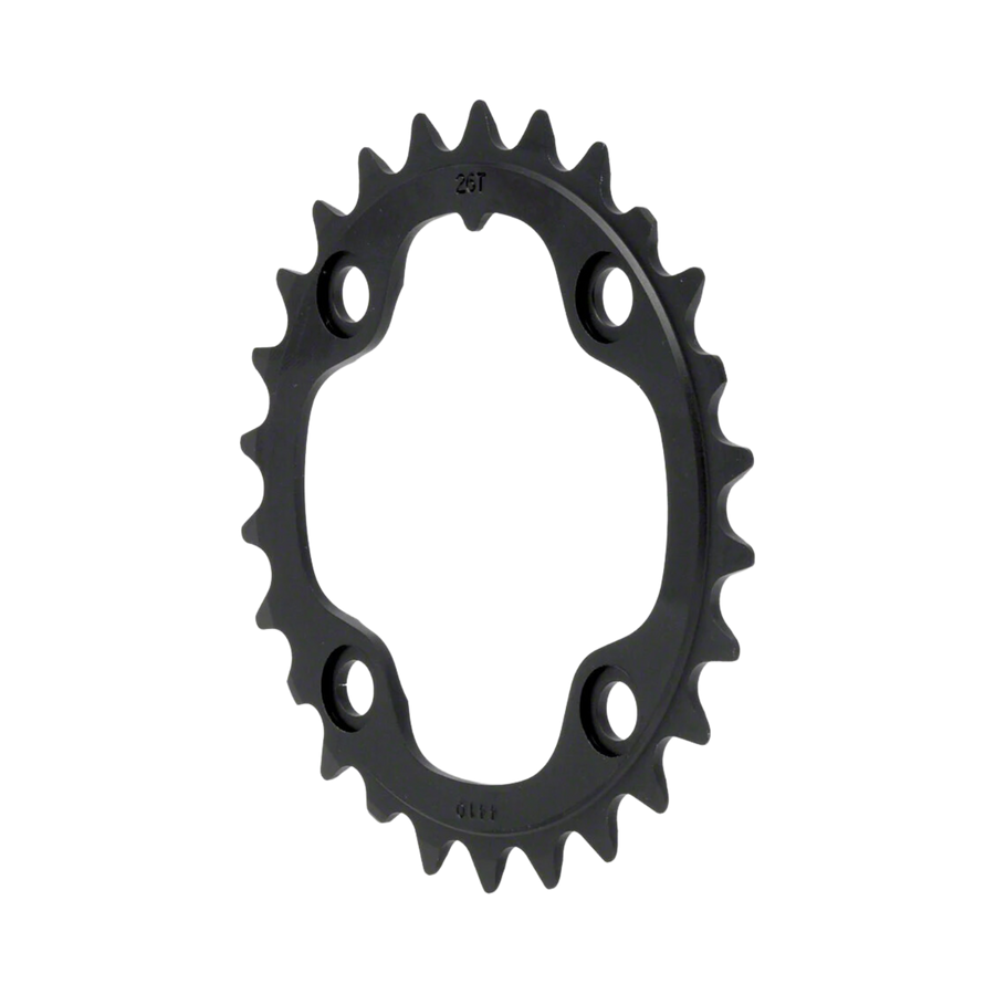 Sram Chainring 26 Tooth S1 80 BCD 4 Bolt Alloy Black 2x10 Speed