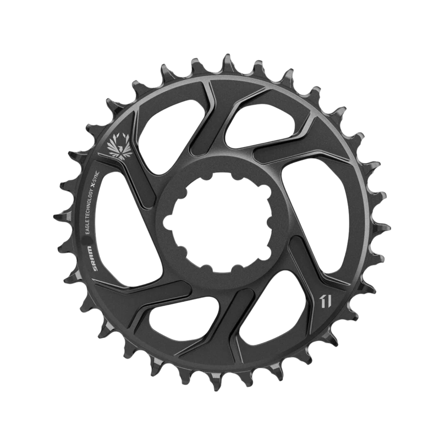 Sram 链轮 X-SYNC 2 SL 36T 直接安装 3 毫米偏移 Boost 黑色