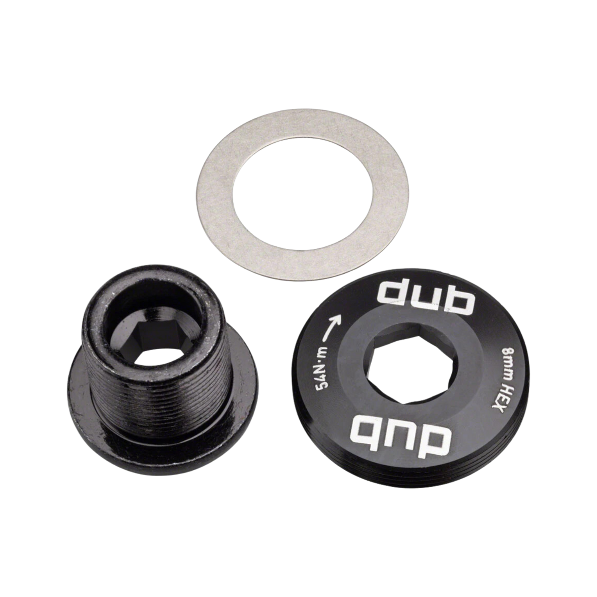 SRAM Crank Arm Bolt Kit Self-Extracting M18/M30 DUB Steel Black