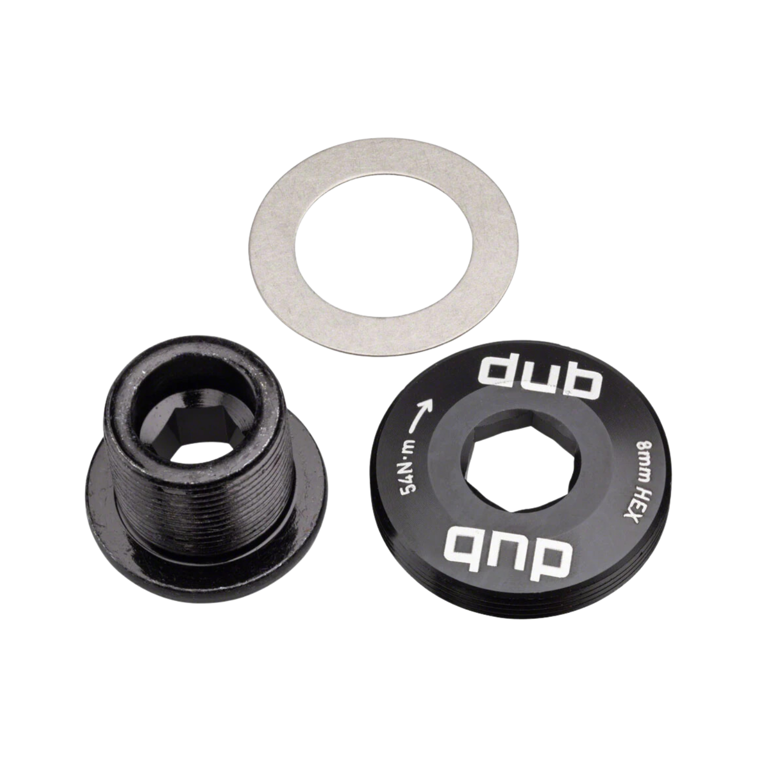Sram 曲柄臂螺栓套件自抽式 M18/M30 DUB 钢黑色