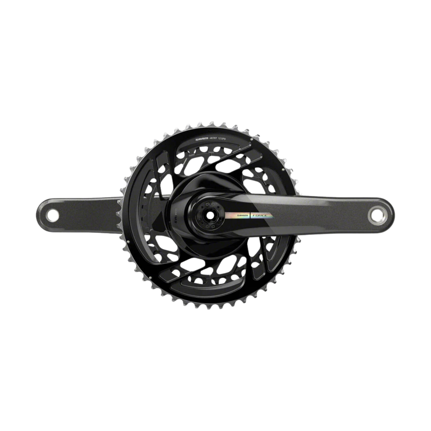 Sram 曲柄组 Force D2 DUB Iridescent 172.5mm 直接安装 50/37T