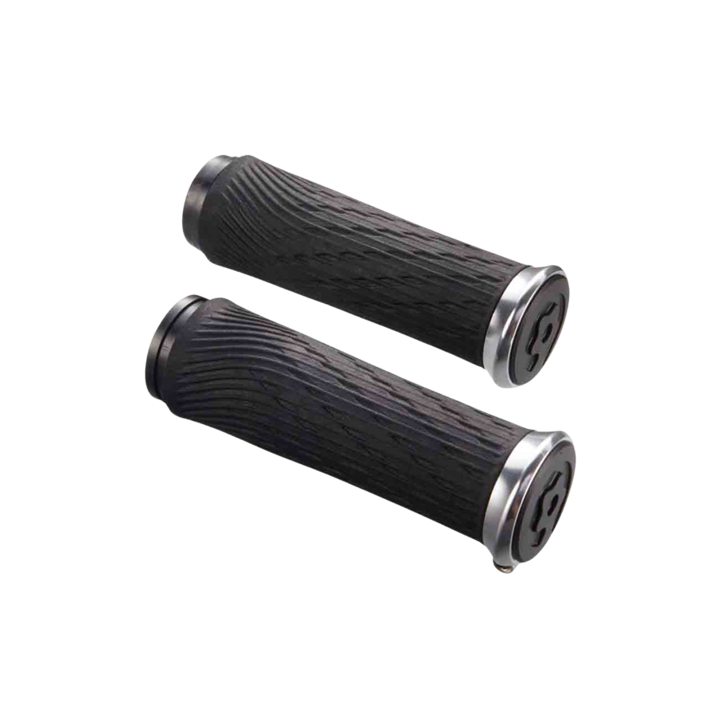 Sram Grip 变速锁紧握把 100 毫米 黑色/银色 夹子和端塞