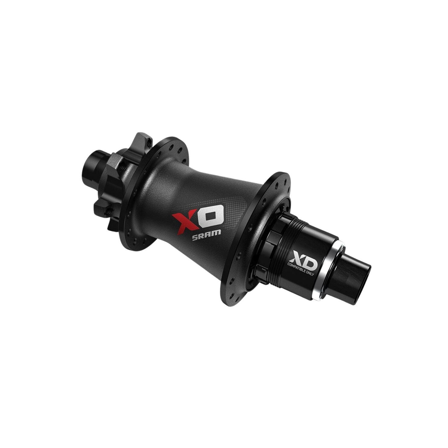 Sram MTB Hub X0 Rear 6 Bolt Disc 28 Hole Black/Red QR/12mm XD