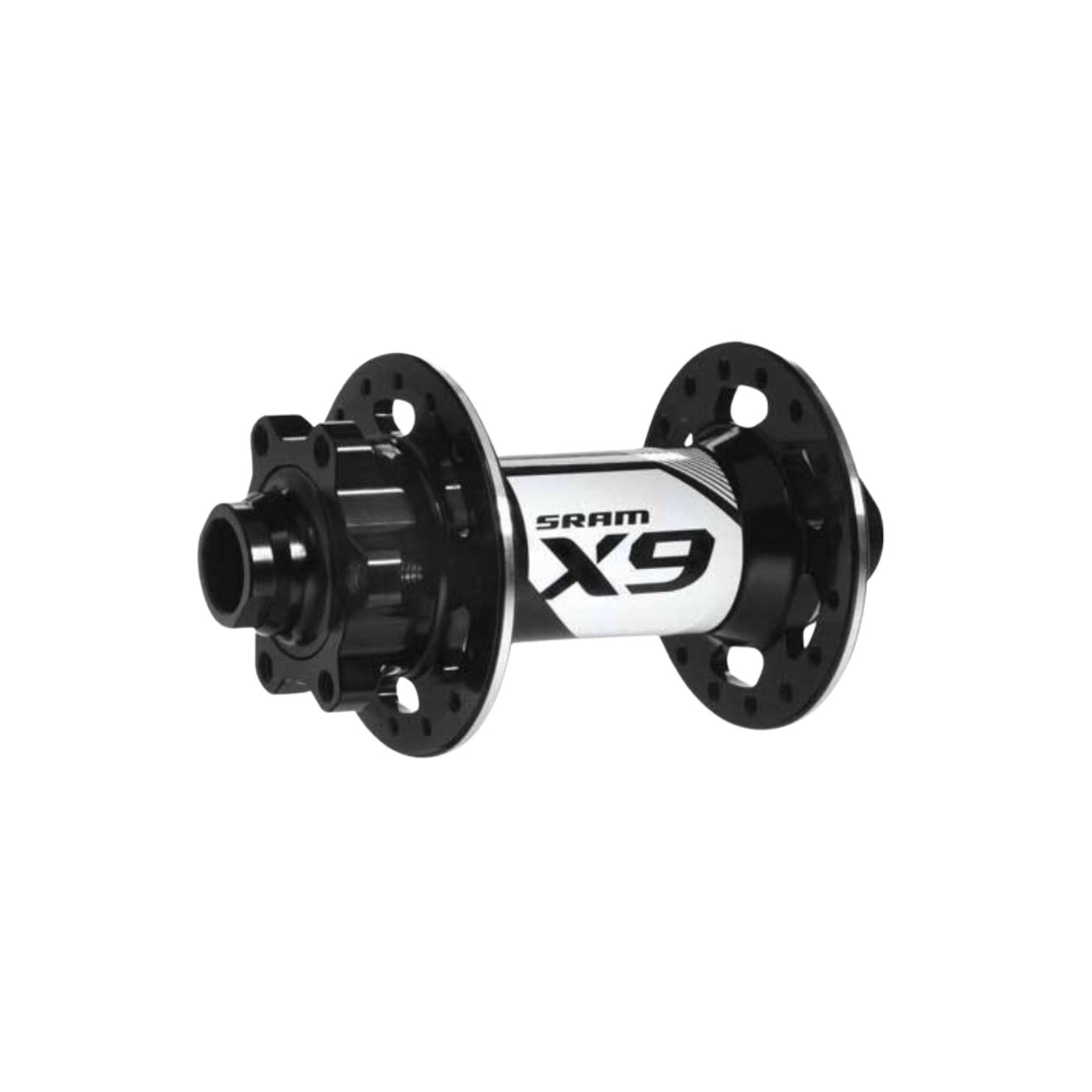 Sram MTB Hub X9 V2 Black 6-Bolt Disc Front 28H 100 OLD 9mm QR inc