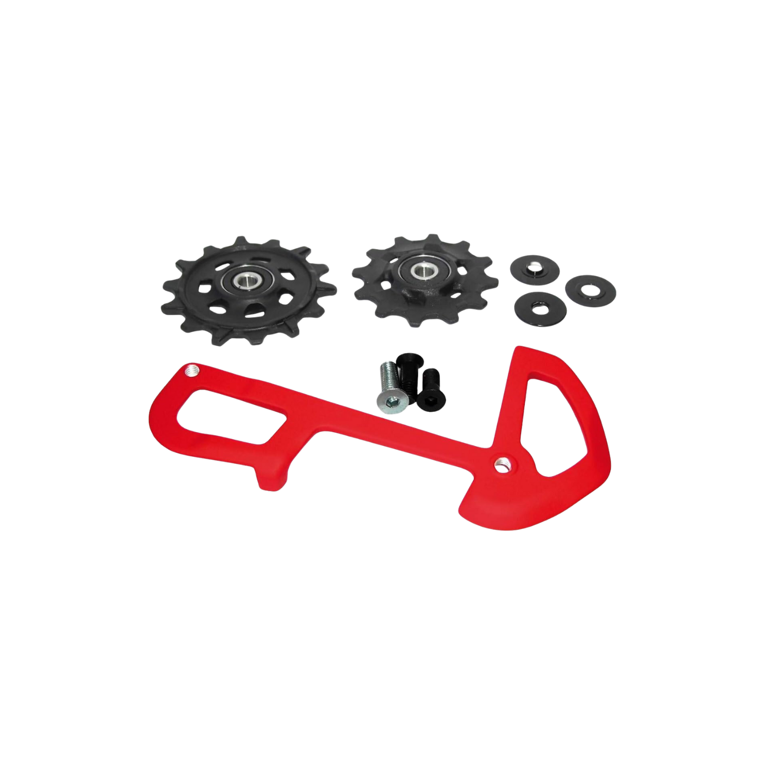 Sram Mountain Rear Derailleur Replacement Cages - X01 Eagle Inner Cage Assembly, 12 Speed (Red)