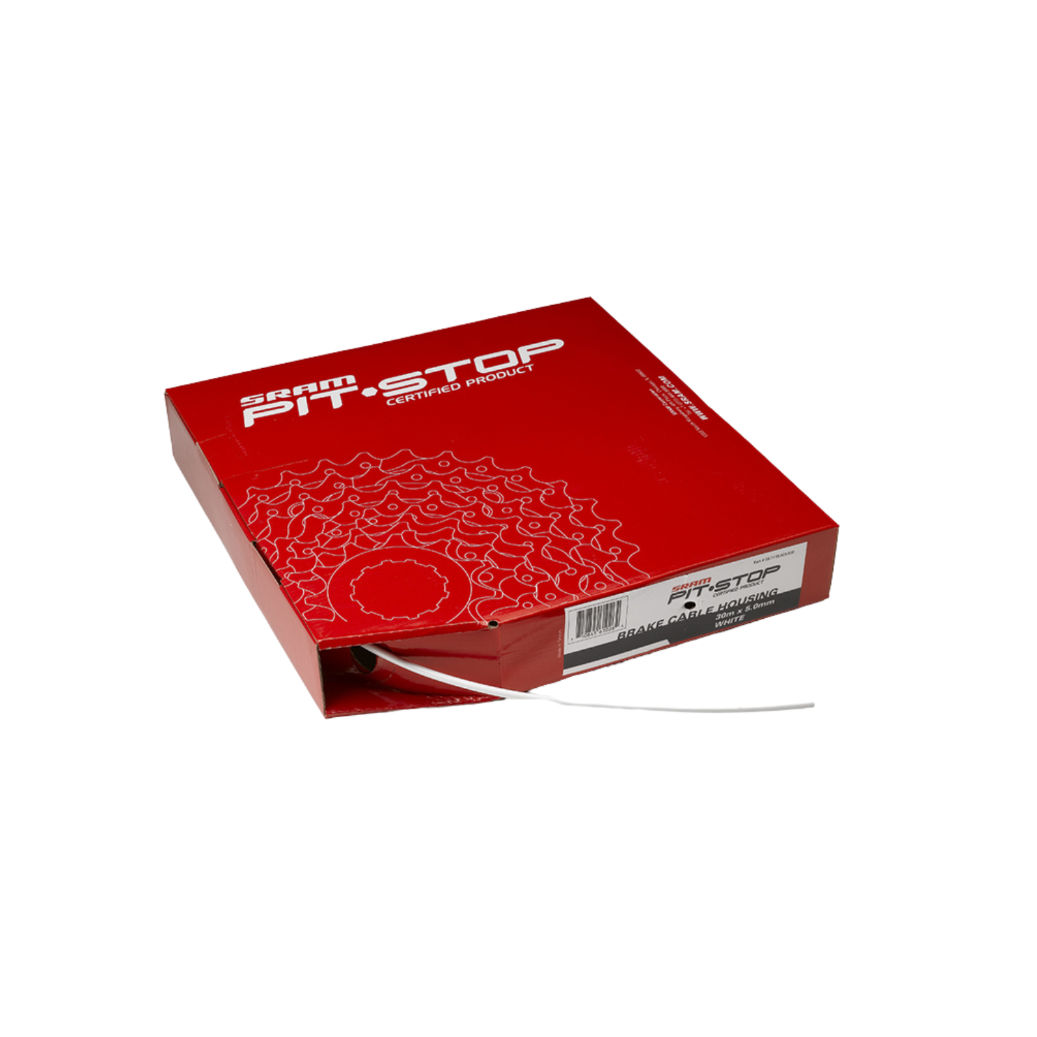 Sram PitStop 刹车外线 5mm 盒装白色 30 米